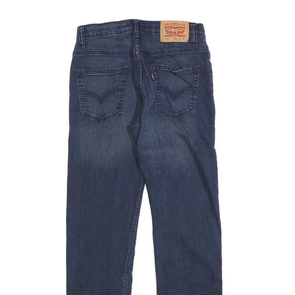 LEVI'S 514 Classic Boys Jeans Blue Classic Straight Denim Medium W27 L29
