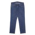 LEVI'S 511 Mens Slim Blue Denim Medium Jeans W33 L30 Classic Zip Cotton Blend