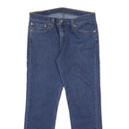 LEVI'S 511 Mens Slim Blue Denim Medium Jeans W33 L30 Classic Zip Cotton Blend