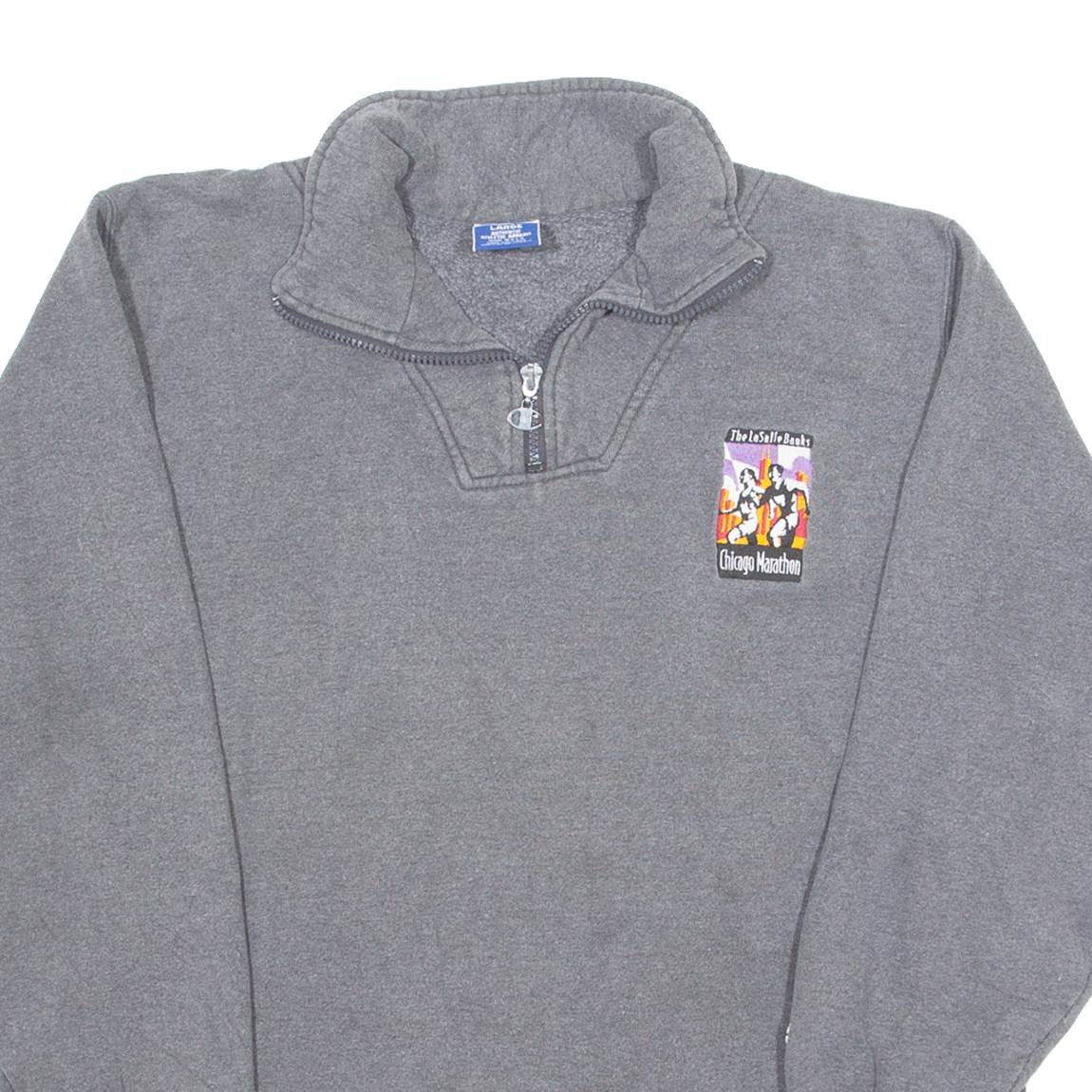 CHAMPION Chicago Womens Sweatshirt Grey USA M