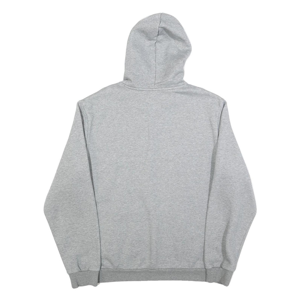 PUMA Mens Grey Hoodie XL Cotton Blend Pullover Hooded Sweatshirt