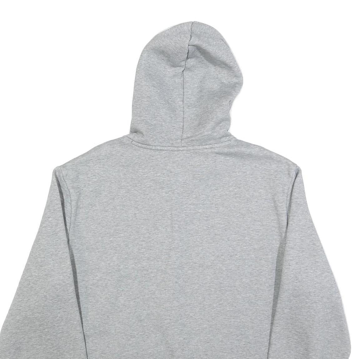 PUMA Mens Grey Hoodie XL Cotton Blend Pullover Hooded Sweatshirt