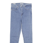 LEVI'S Mile High Super Skinny Big E Womens Jeans Blue Slim Skinny Denim Medium