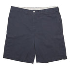 DICKIES Mens Navy Blue Cargo Shorts 2XL W42 Workwear Cotton Blend