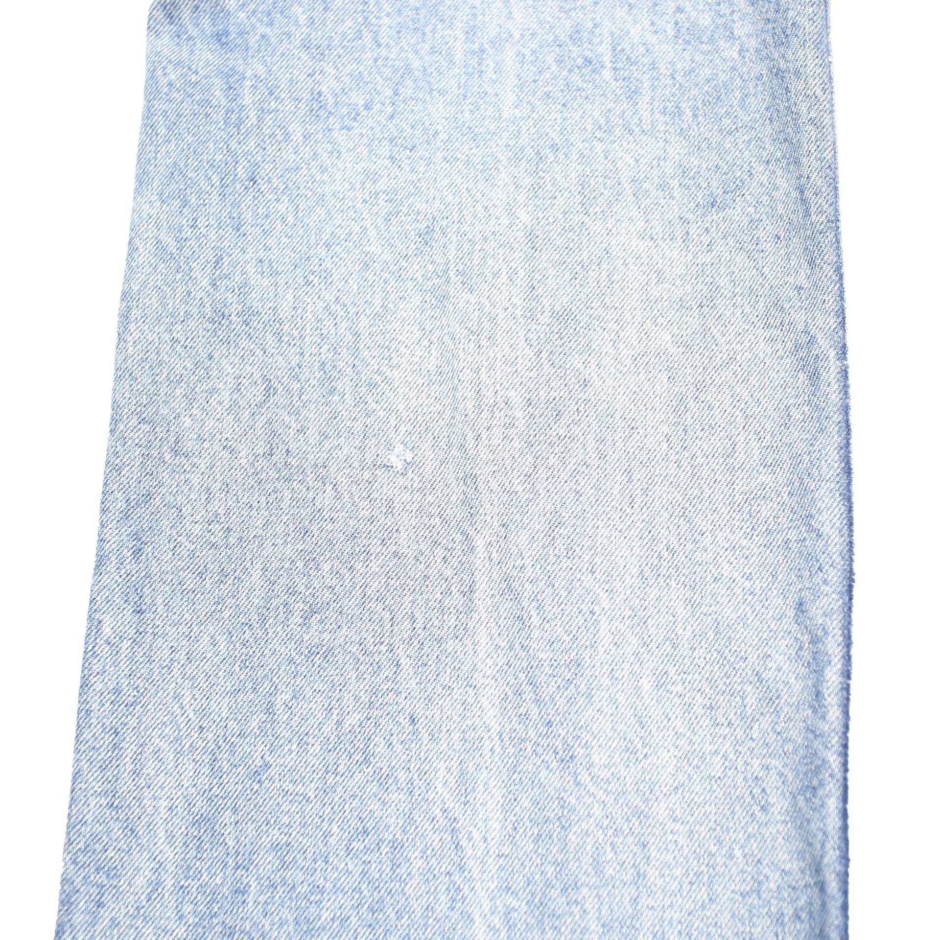 VINCI Mens Blue Denim Cotton Regular Fit Straight W30 L31 Medium Wash Jeans