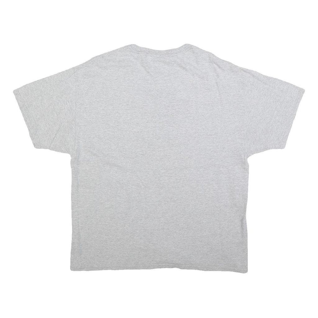 CHAMPION Mens Grey Biola University Graphic T-Shirt XL Short Sleeve Crew Neck