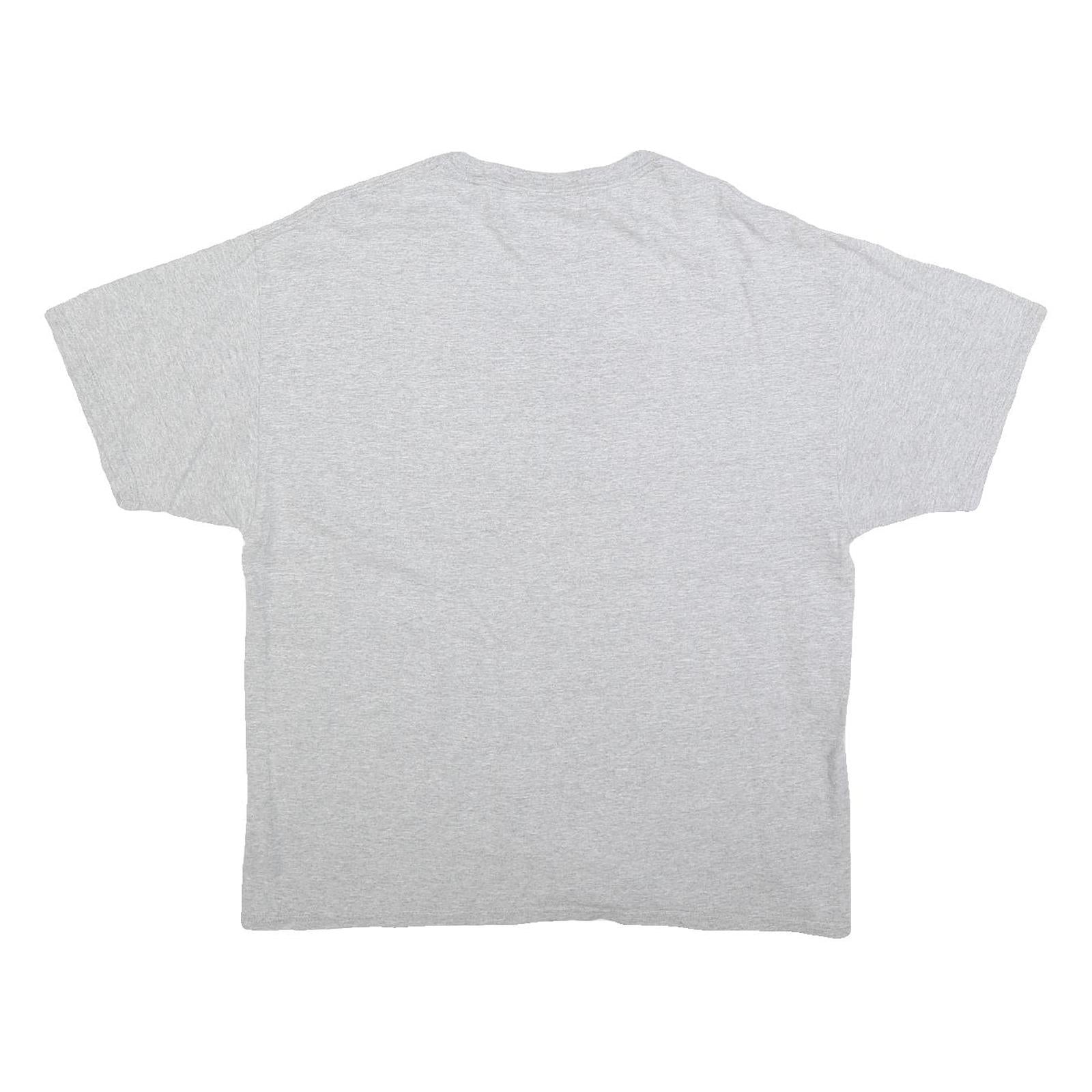 CHAMPION Mens Grey Biola University Graphic T-Shirt XL Short Sleeve Crew Neck