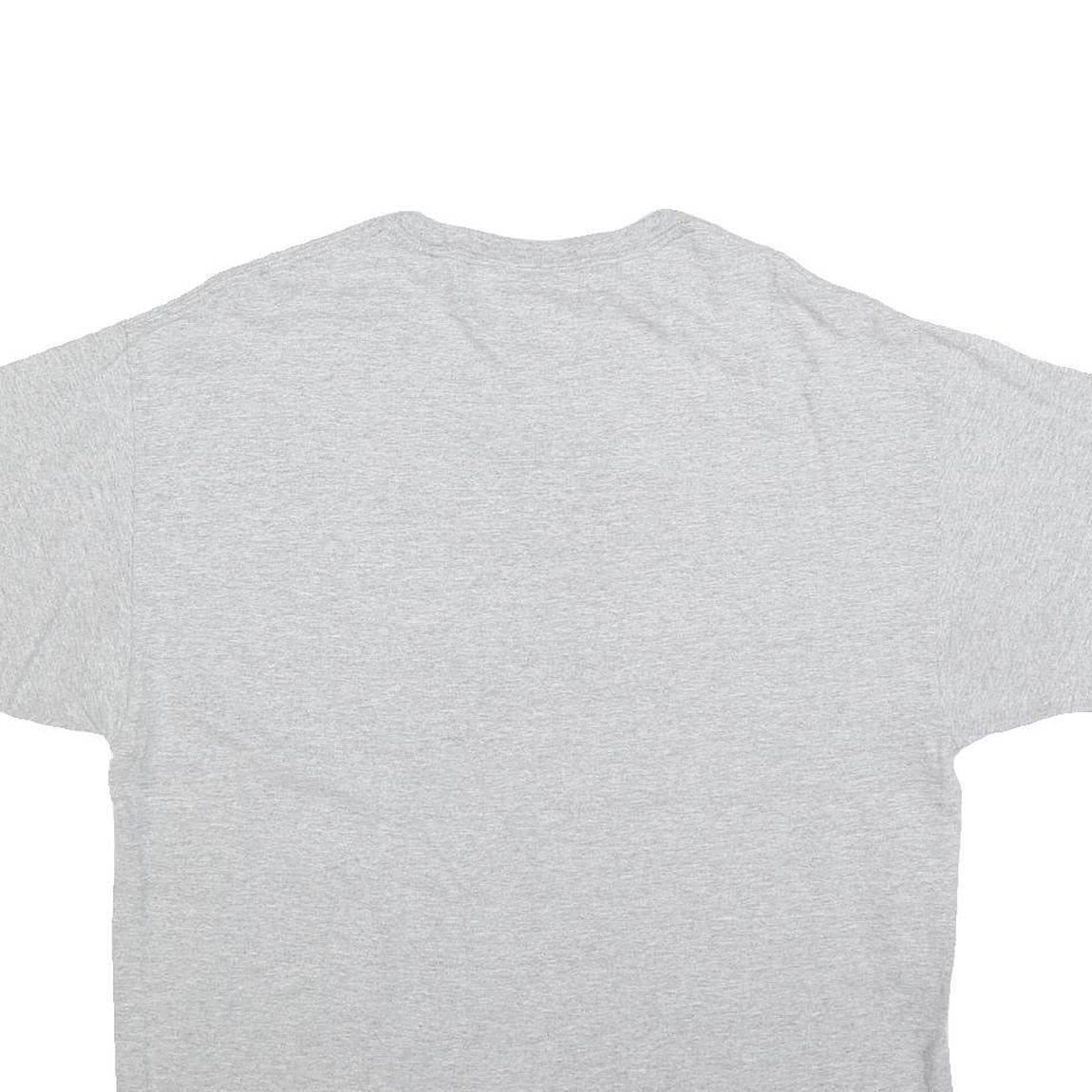 CHAMPION Mens Grey Biola University Graphic T-Shirt XL Short Sleeve Crew Neck