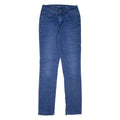 LEVI'S Mid Rise Womens Jeans Blue Slim Straight W25 L32