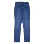LEVI'S Mid Rise Womens Jeans Blue Slim Straight W25 L32