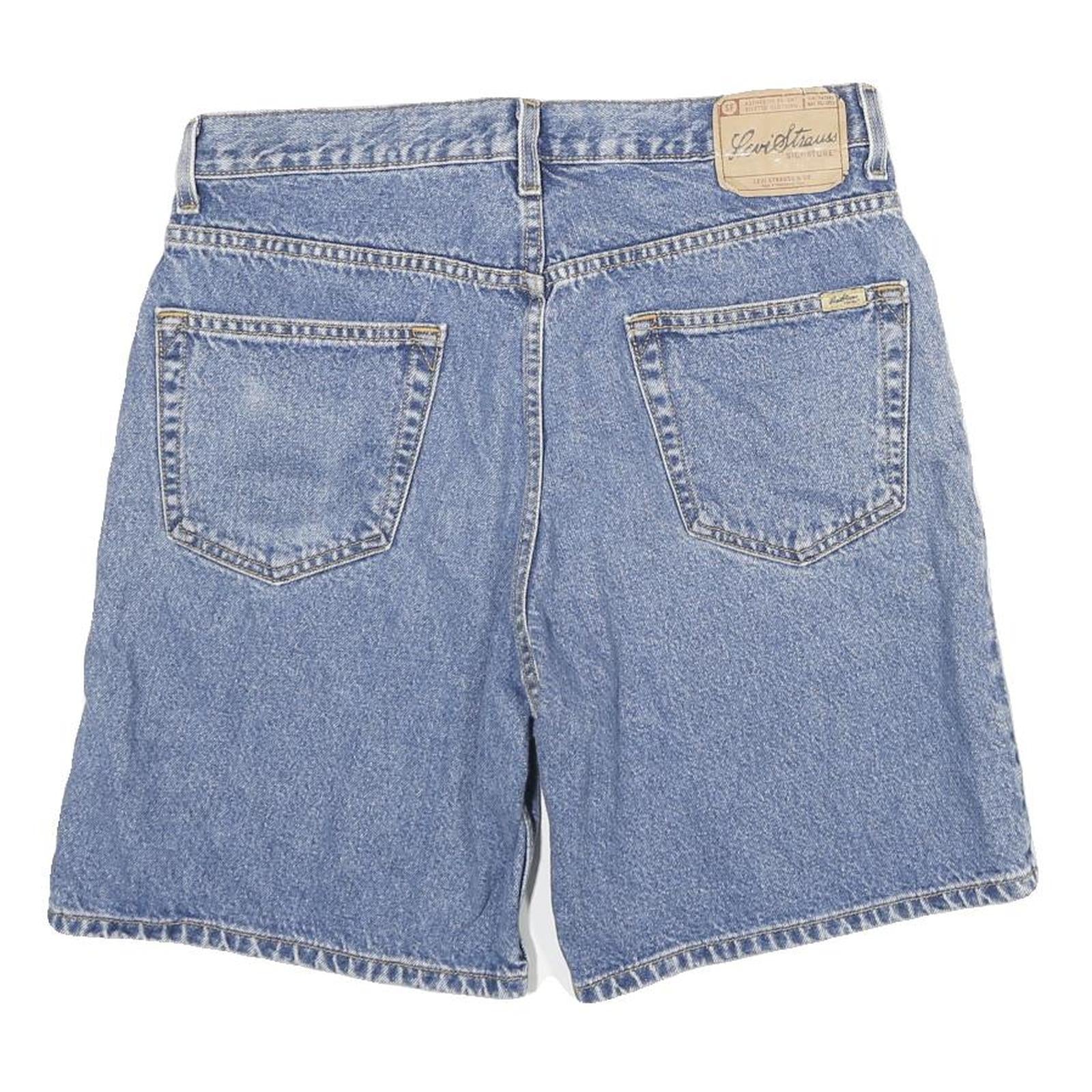 LEVI'S Mens Denim Blue Casual Shorts XL W34 Classic Cotton Blend