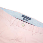 TOMMY HILFIGER Mens Cotton Blend Pink Regular Fit Straight Leg Trousers W35 L32