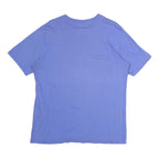 NAUTICA Mens Blue Graphic T-Shirt S Short Sleeve Crew Neck Cotton Comfortable