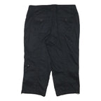 STYLE AND CO Womens Black Casual Cargo Shorts XL W34 Cotton Blend