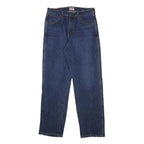 WRANGLER Mens Jeans Blue Regular Straight Denim Medium W31 L32 Classic Cotton