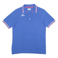 KAPPA Mens Blue Polo Shirt S Cotton Short Sleeve Casual Sports