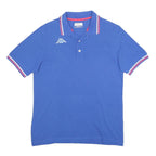 KAPPA Mens Blue Polo Shirt S Cotton Short Sleeve Casual Sports