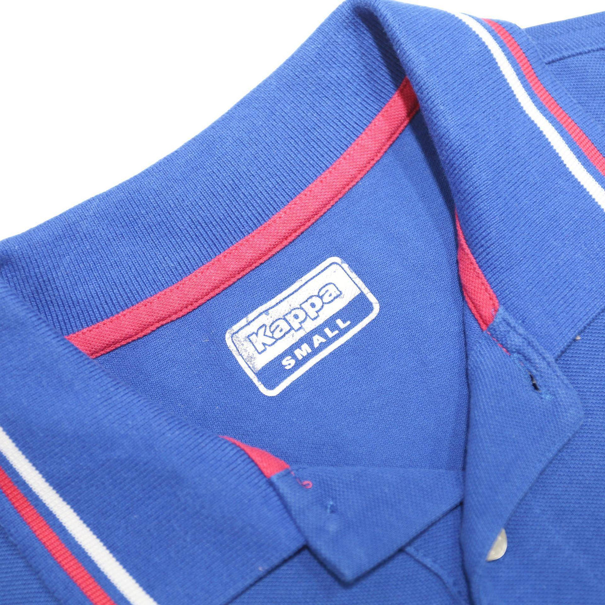 KAPPA Mens Blue Polo Shirt S Cotton Short Sleeve Casual Sports
