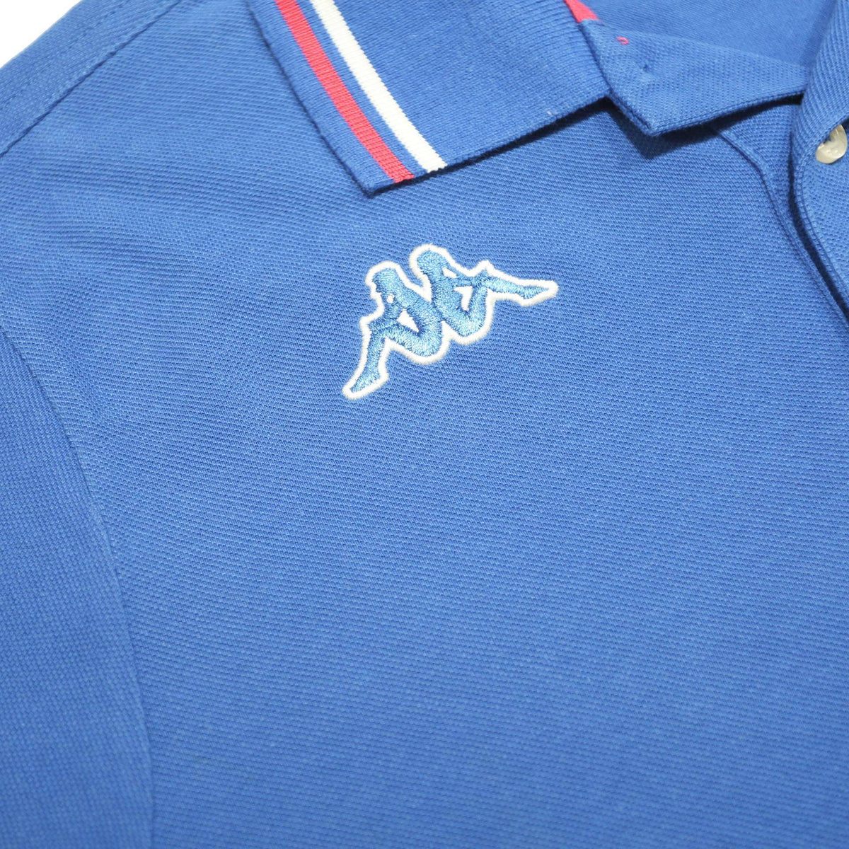 KAPPA Mens Blue Polo Shirt S Cotton Short Sleeve Casual Sports