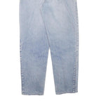 OUTSIDER Womens Relaxed Blue Denim Light Jeans W29 L30 Casual Cotton Blend Zip