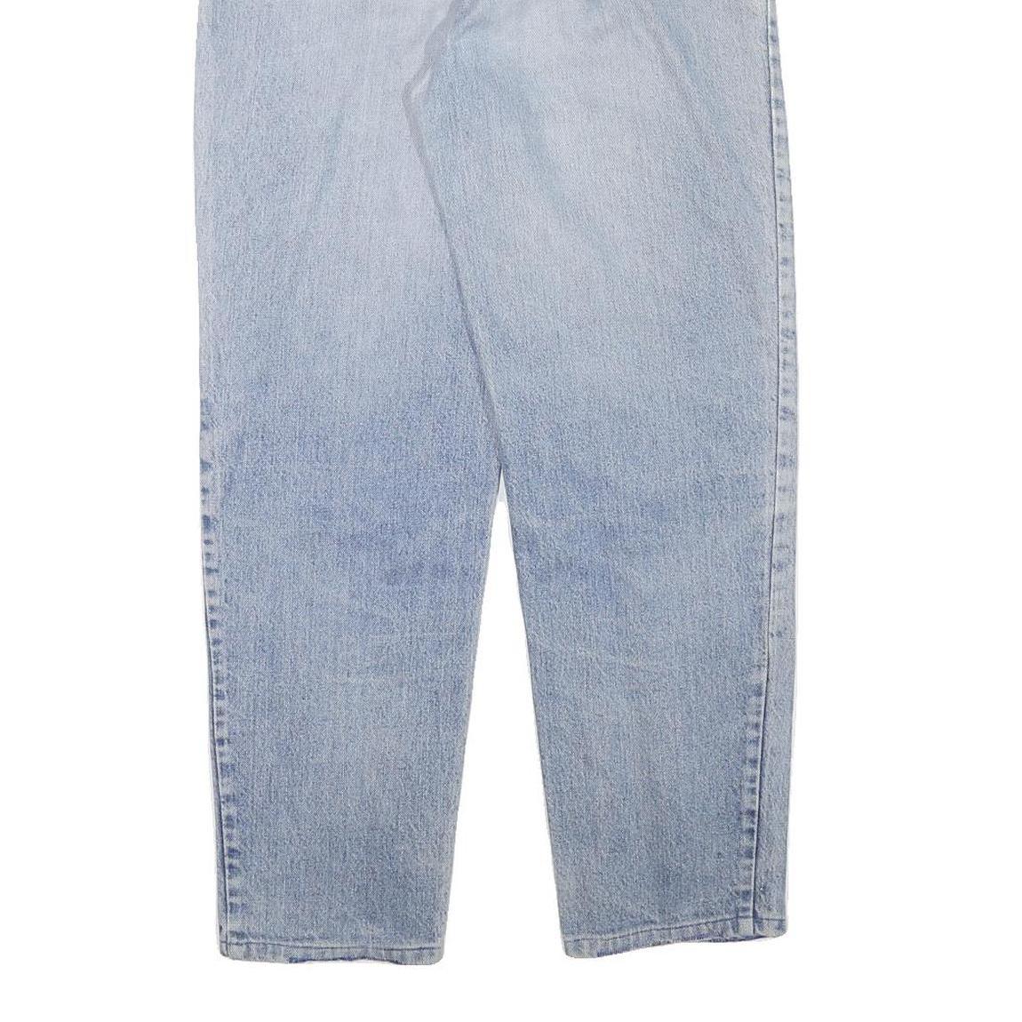 OUTSIDER Womens Relaxed Blue Denim Light Jeans W29 L30 Casual Cotton Blend Zip