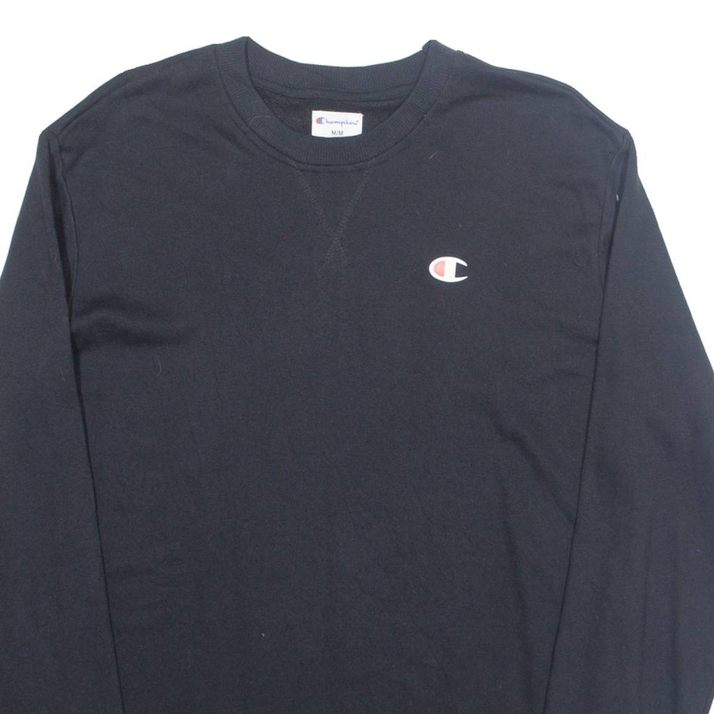CHAMPION Mens Sweatshirt Black M