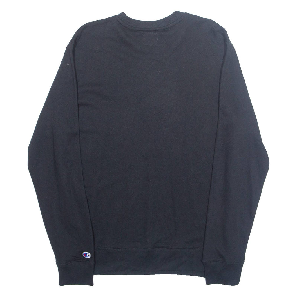 CHAMPION Mens Sweatshirt Black M