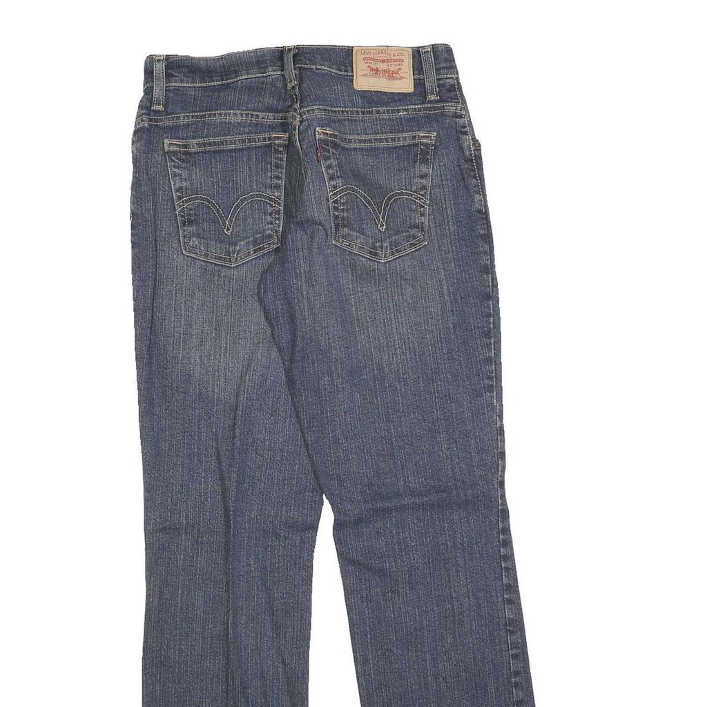 LEVI'S 550 Womens Jeans Blue Relaxed Straight Denim Medium W27 L31 Classic Style