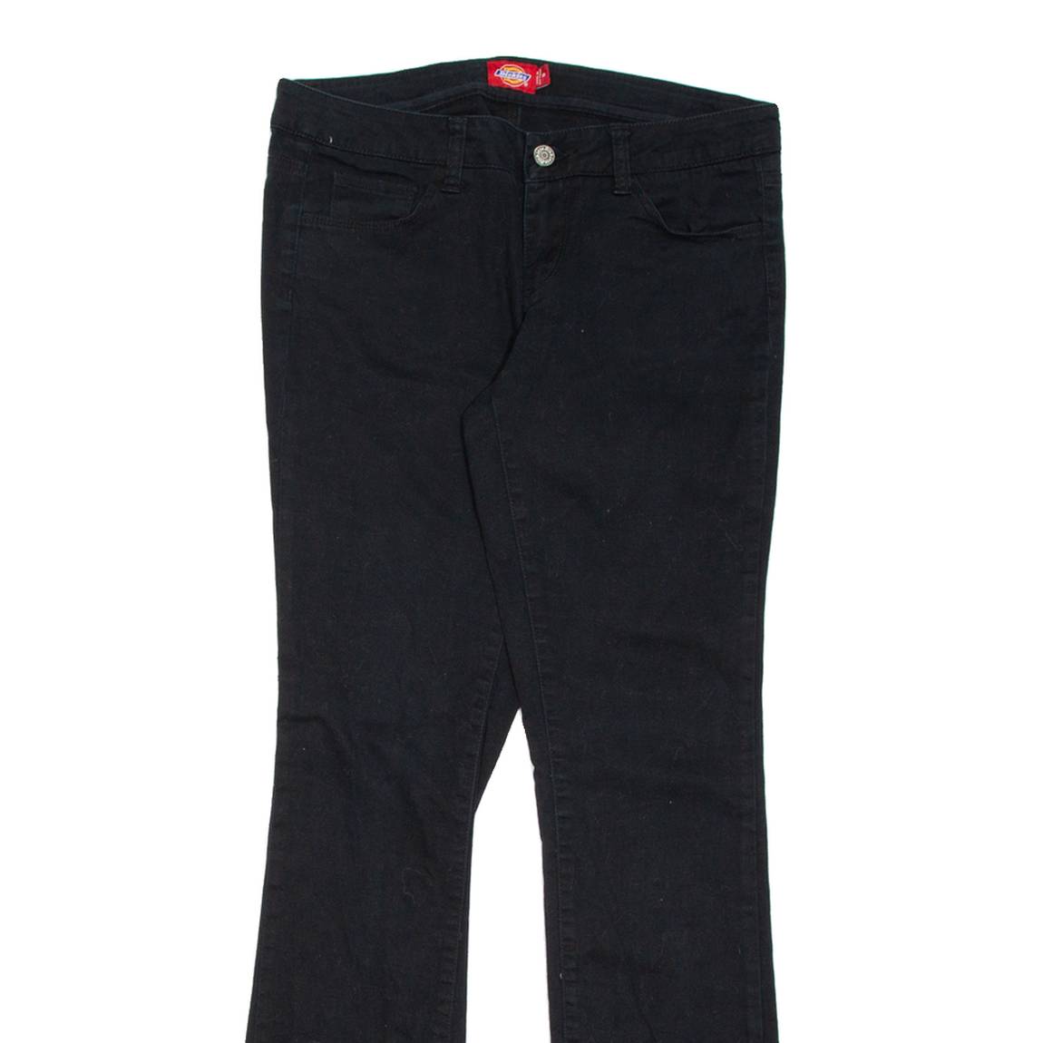 DICKIES Chino Womens Trousers Black Regular Bootcut W30 L31