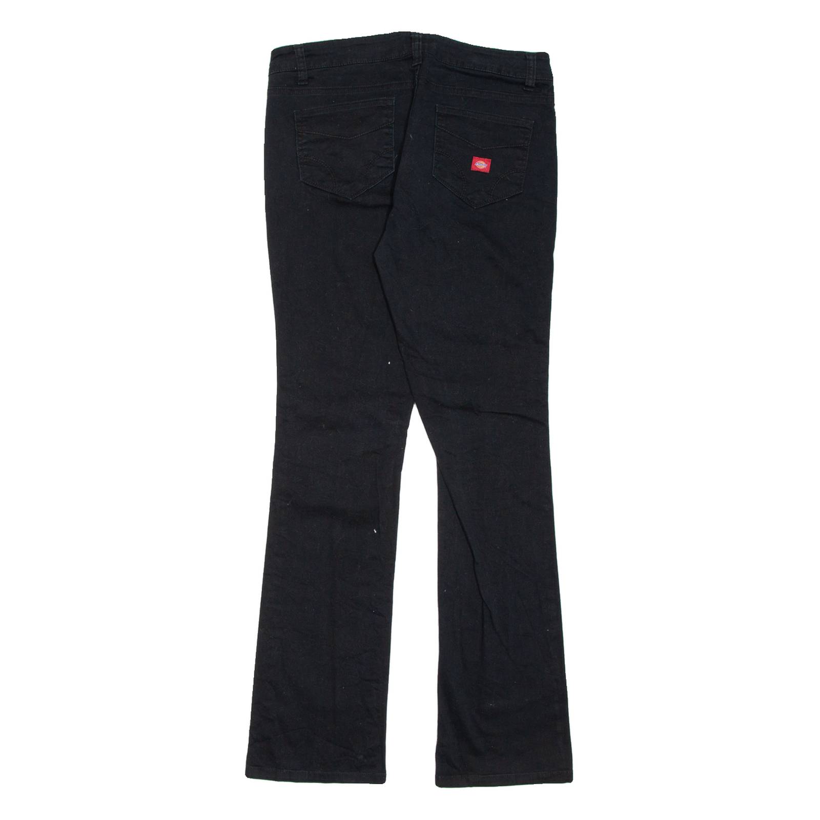 DICKIES Chino Womens Trousers Black Regular Bootcut W30 L31