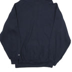 BADGERSPORT Mens Navy CSUF Baseball Hoodie M Cotton Pullover