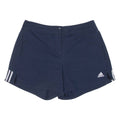 ADIDAS Womens Sports Shorts Blue Relaxed UK 12 W29