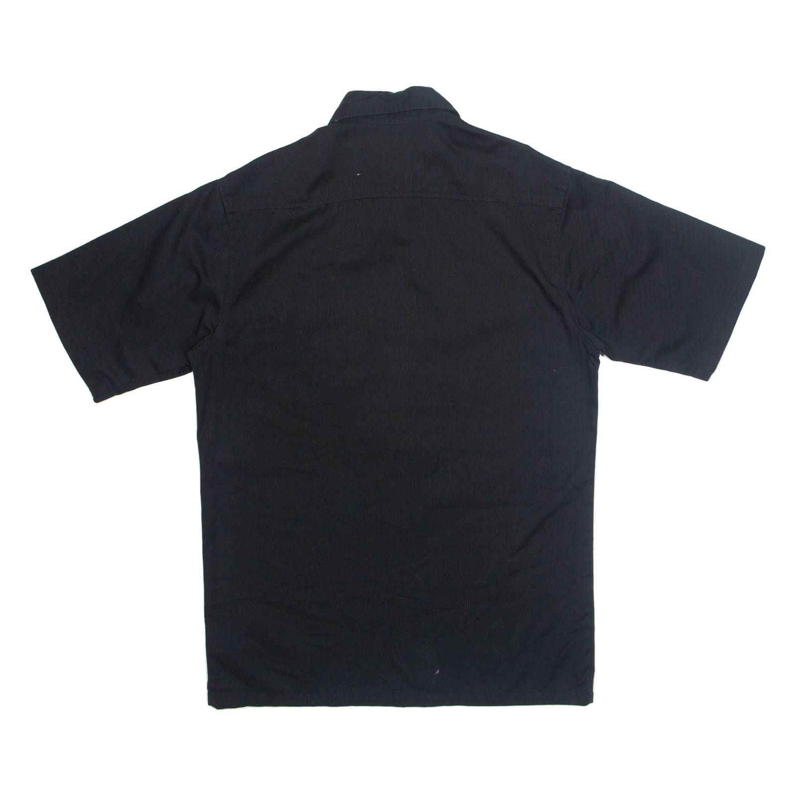 CARHARTT Relaxed Fit Epic Brewing Mens Worker Shirt Black Short Sleeve M