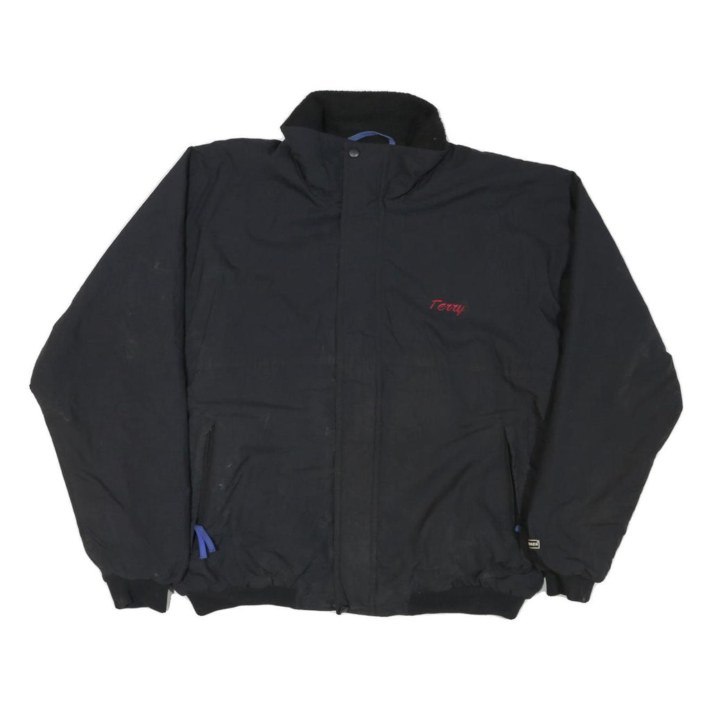 HELLY HANSEN Mens Black Vector Industries Jacket M Polyester Blend Zip