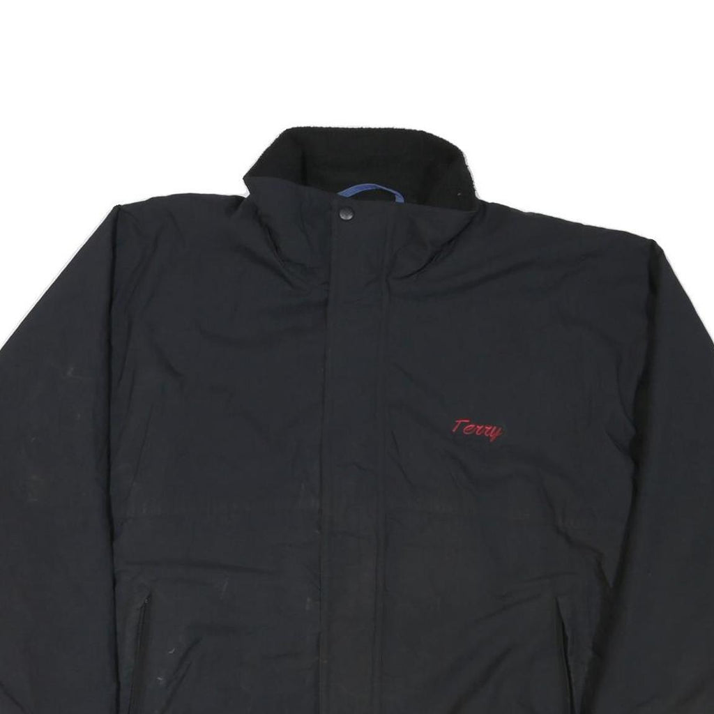 HELLY HANSEN Mens Black Vector Industries Jacket M Polyester Blend Zip