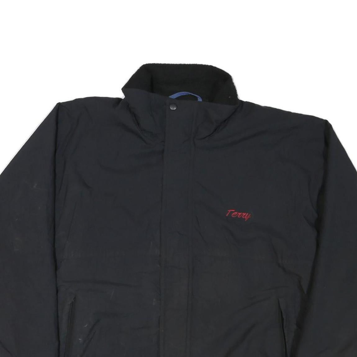 HELLY HANSEN Mens Black Vector Industries Jacket M Polyester Blend Zip
