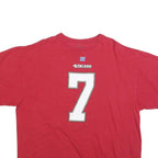 NFL Mens Red San Francisco 49ers Kaepernick Graphic T-Shirt 2XL Short Sleeve