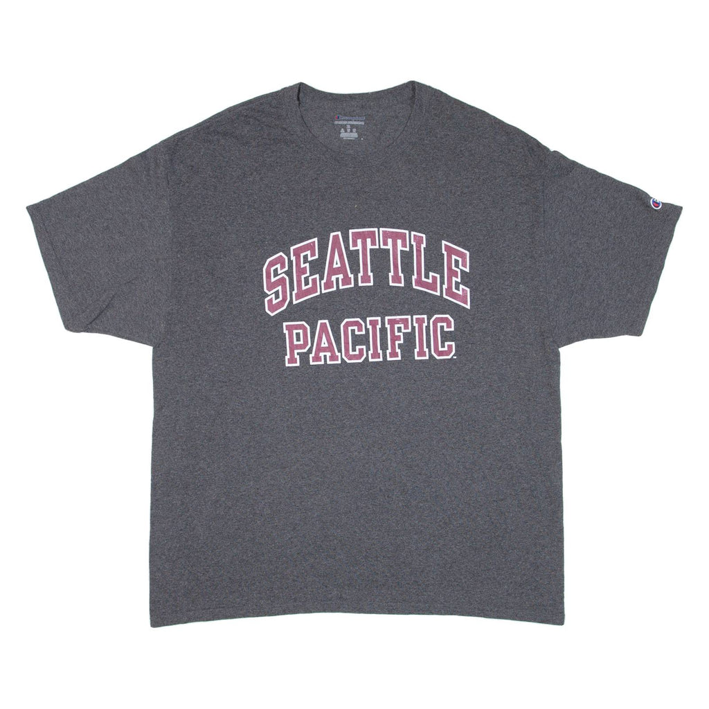 CHAMPION Seattle Pacific Mens T-Shirt Grey USA XL