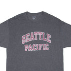 CHAMPION Seattle Pacific Mens T-Shirt Grey USA XL