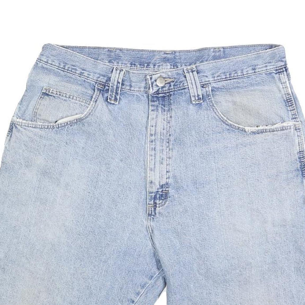 WRANGLER Mens Shorts Blue Casual Denim L W34 Workwear Pockets