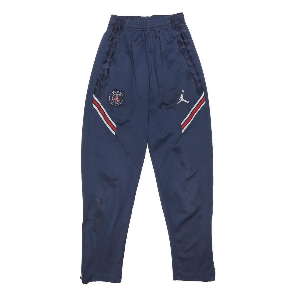 AIR JORDAN Mens Joggers Blue Paris Saint Germain M W22 L25 Relaxed Tapered