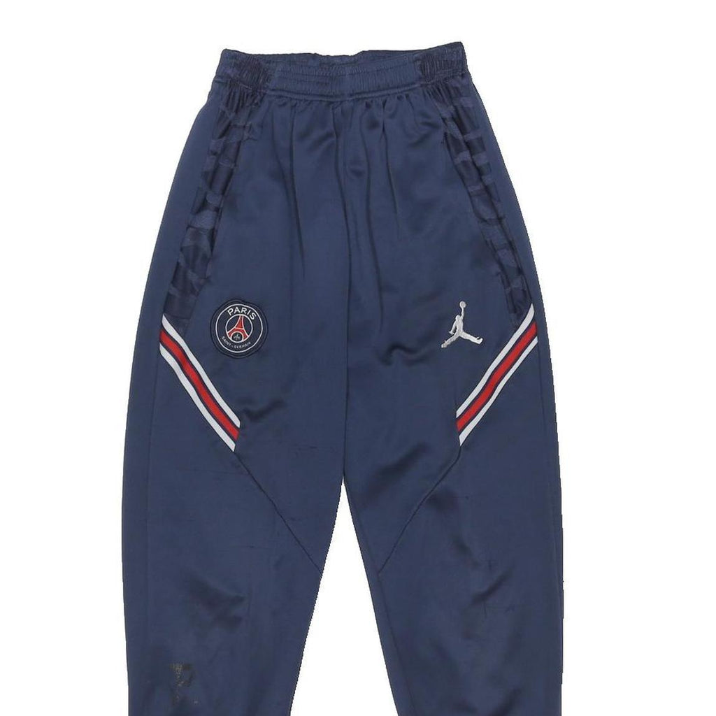 AIR JORDAN Mens Joggers Blue Paris Saint Germain M W22 L25 Relaxed Tapered