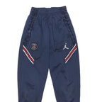 AIR JORDAN Mens Joggers Blue Paris Saint Germain M W22 L25 Relaxed Tapered