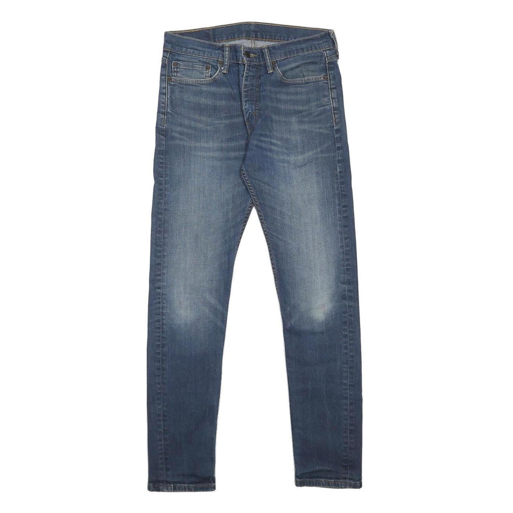 LEVI'S 510 Mens Jeans Blue Slim Skinny Denim Medium W31 L30 Classic Cotton Blend