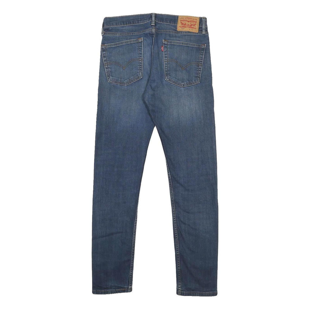LEVI'S 510 Mens Jeans Blue Slim Skinny Denim Medium W31 L30 Classic Cotton Blend