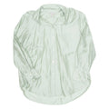 H&M Womens Shirt Green Collared Long Sleeve M
