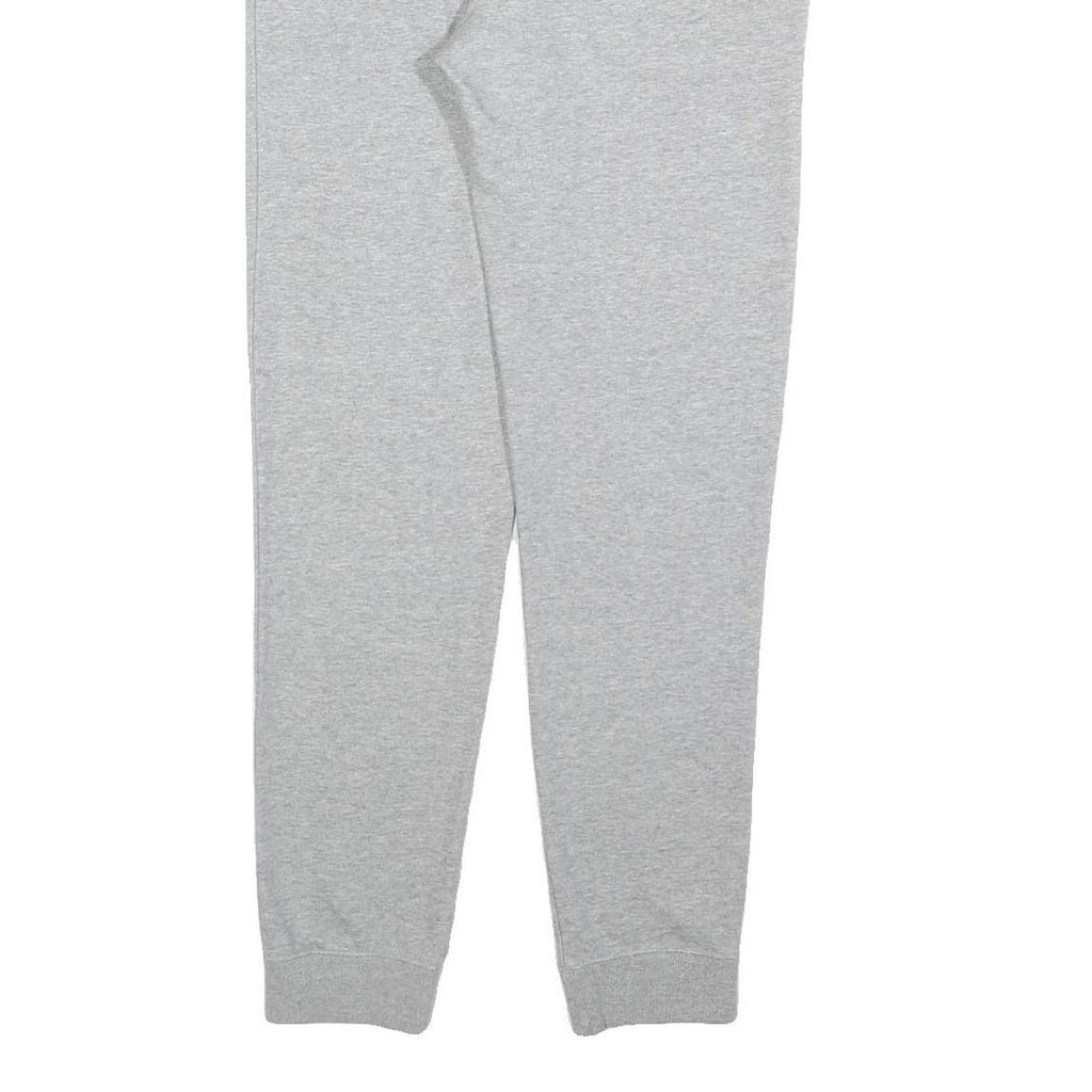 CHAMPION Mens Joggers Grey S W28 L30 Cotton Slim Tapered Logo Print
