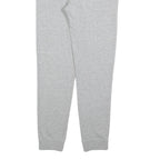 CHAMPION Mens Joggers Grey S W28 L30 Cotton Slim Tapered Logo Print