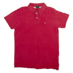 QUIKSILVER Mens Polo Shirt Red M