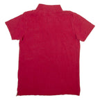 QUIKSILVER Mens Polo Shirt Red M